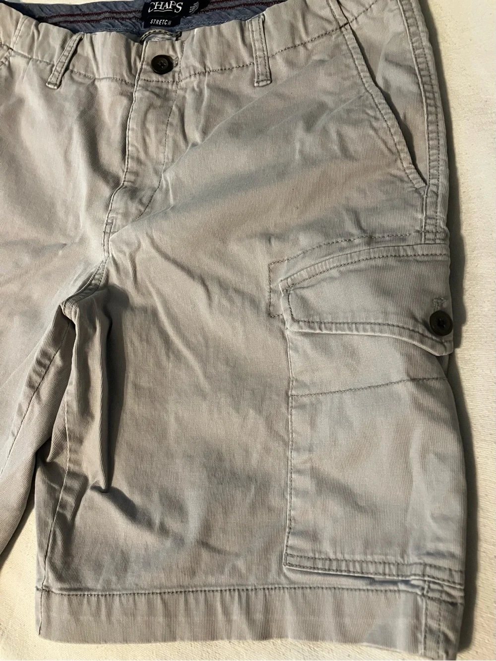 Chaps Cargo Shorts- Men's 34
